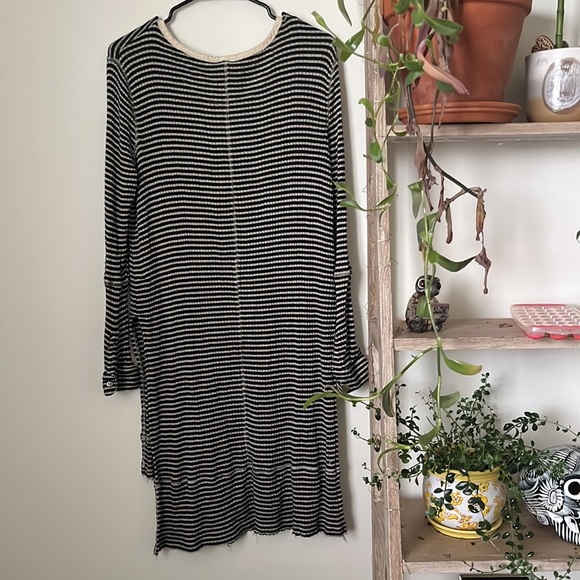 3/$40 Free People Striped Tunic - Picture 2 of 5